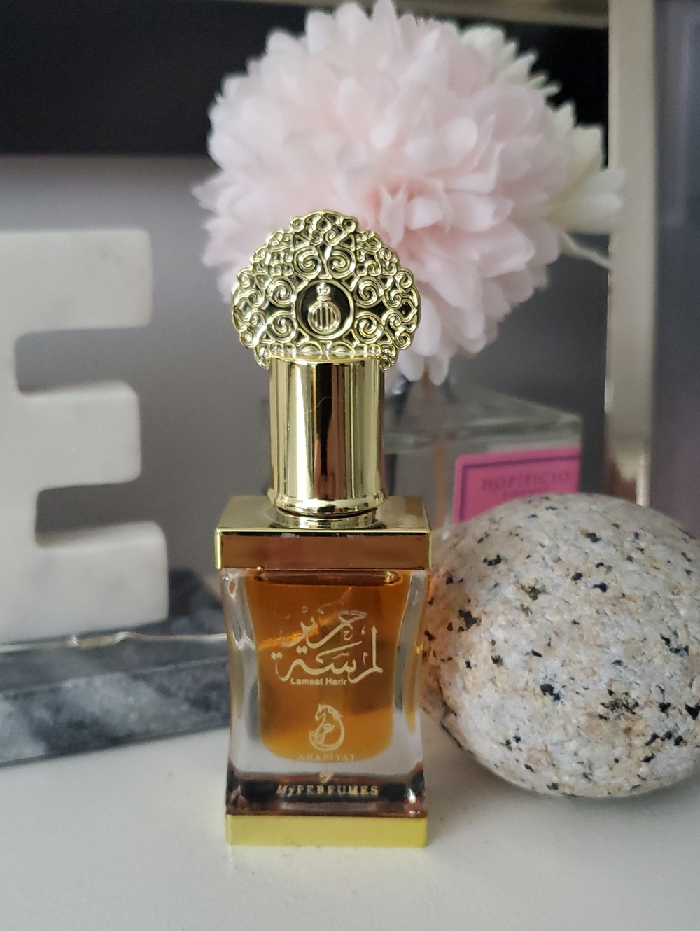 Limited ED Arabiyat Lamsat Harir Concentrated Body/Hair Oil In Travel Bottle